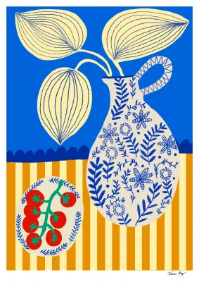 Teresa Rego - Porcelain and Tomatoes