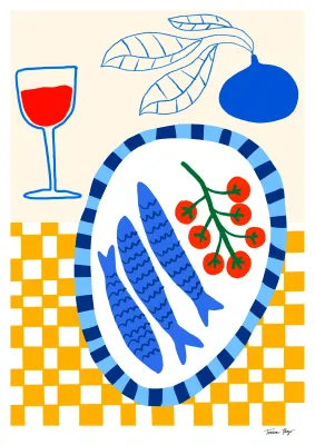 Teresa Rego - Sardines Dinner