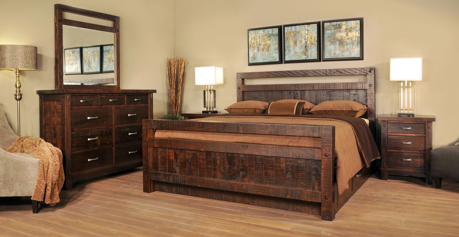 Timber Bedroom Set by Ruff Sawn Timber Bedroom Set by Ruff Sawn