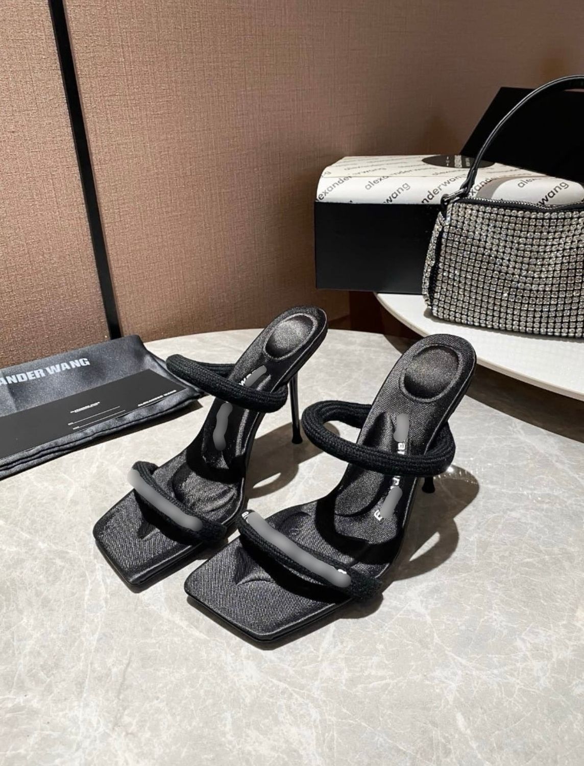 ALEXANDER W. LOGO SANDALS