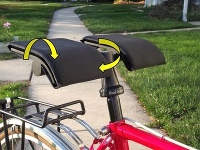 SIT SMART – SIT APART ™ Dual Action Seat - The World's Only Rotating Bicycling Seat - Made In USA