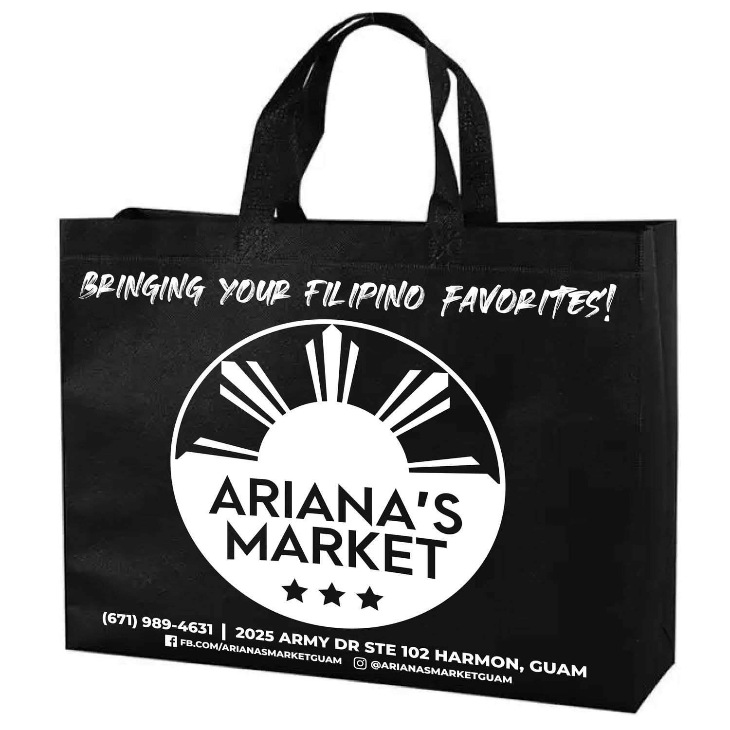 AM Reusable Bag, Type: Black