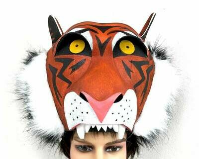 Tiger Mask Shere Khan Head : Handmade Tiger Mask Shere Khan Head : Handmade