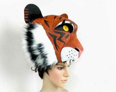 Tiger Mask Shere Khan Head : Handmade