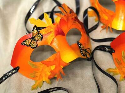 Butterfly Masquerade Mask : Handmade Butterfly Masquerade Mask : Handmade