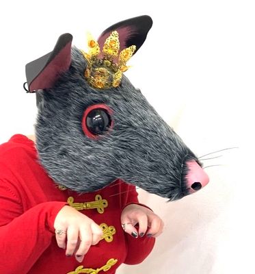 Mouse King / Rat Head : Handmade