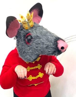 Mouse King / Rat Head : Handmade