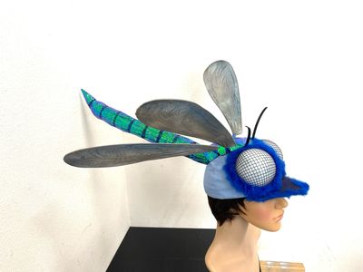 Dragonfly Mask Hat : Handmade