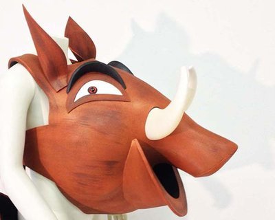 Pumbaa Pumba HEAD ONLY : Handmade Pumbaa Pumba HEAD ONLY : Handmade