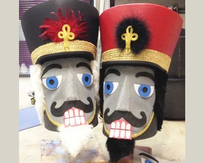 Nutcracker Head Mask: Handmade Nutcracker Head Mask: Handmade