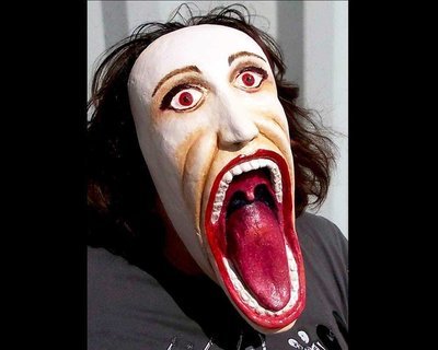 Demon Succubus Masquerade Mask : Handmade Demon Succubus Masquerade Mask : Handmade