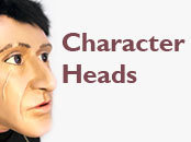 Custom-made Character Heads Masks