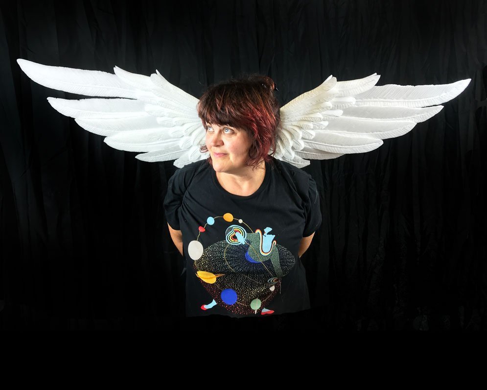 White Wings, Cherub / Pegasus : Handmade White Wings, Cherub / Pegasus : Handmade