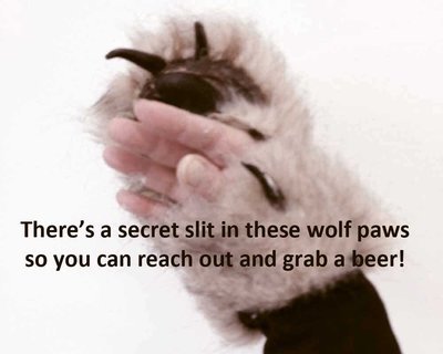 wolf paws