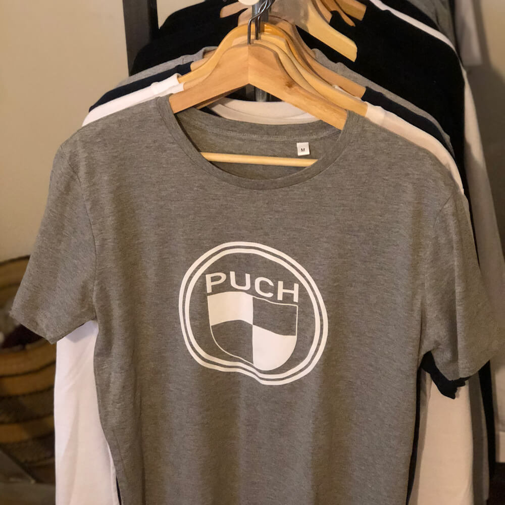 Puch T-Shirt | Grey & White