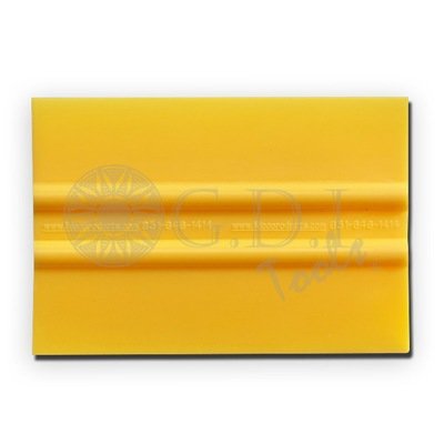 GT087SQ – Square Edge Yellow Lidco Squeegee