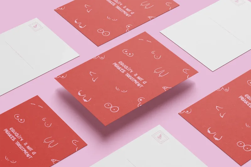 princess treatment | postkarte