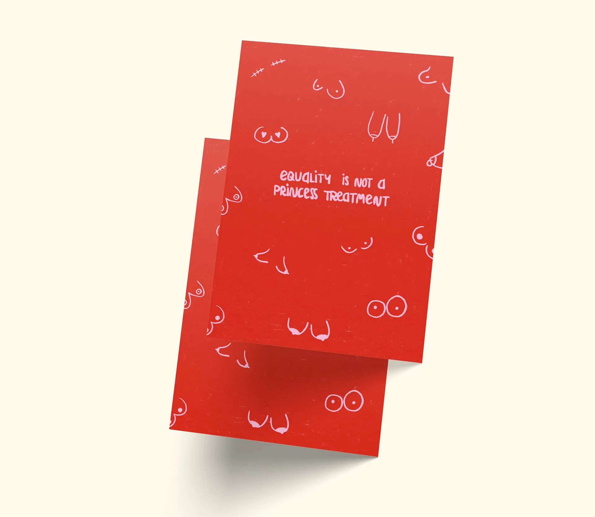 princess treatment | postkarte