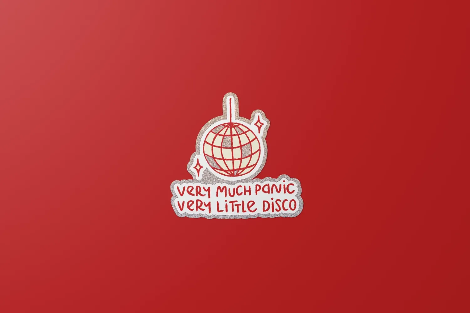 very much panic | sticker