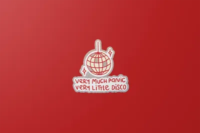 very much panic | sticker