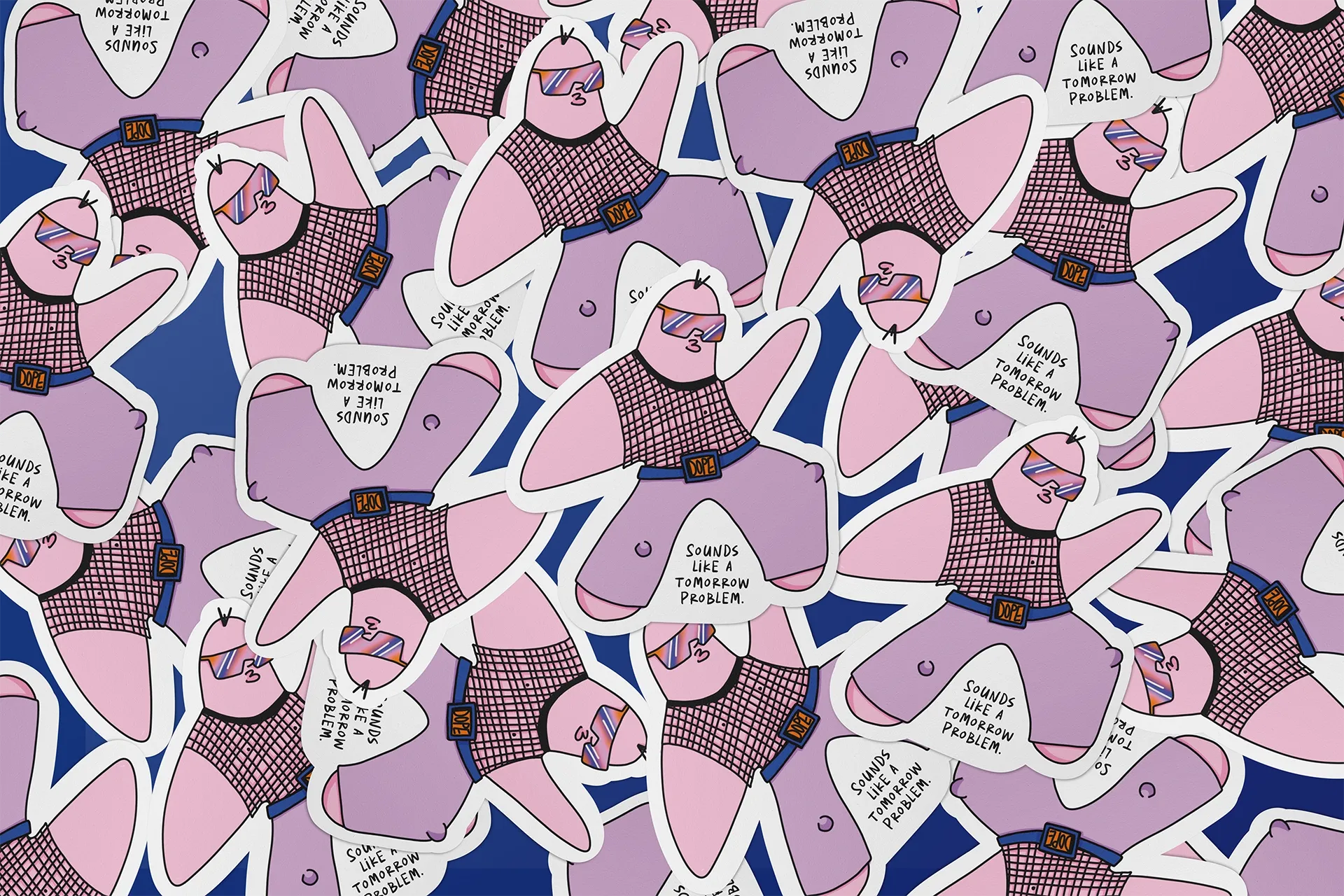 tomorrow problem | sticker