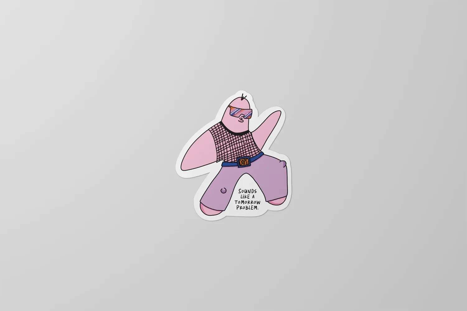 tomorrow problem | sticker