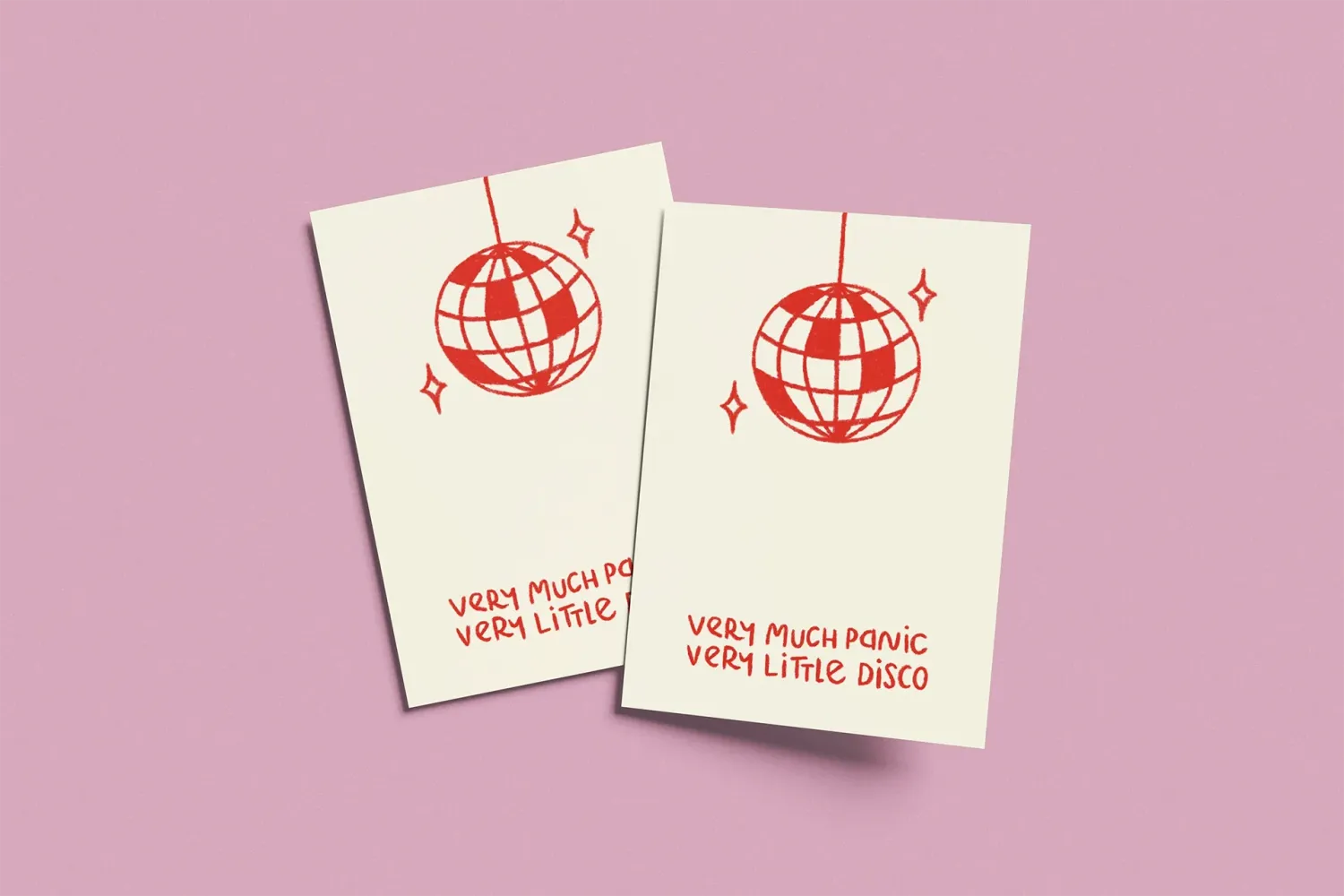 very much panic | postkarte