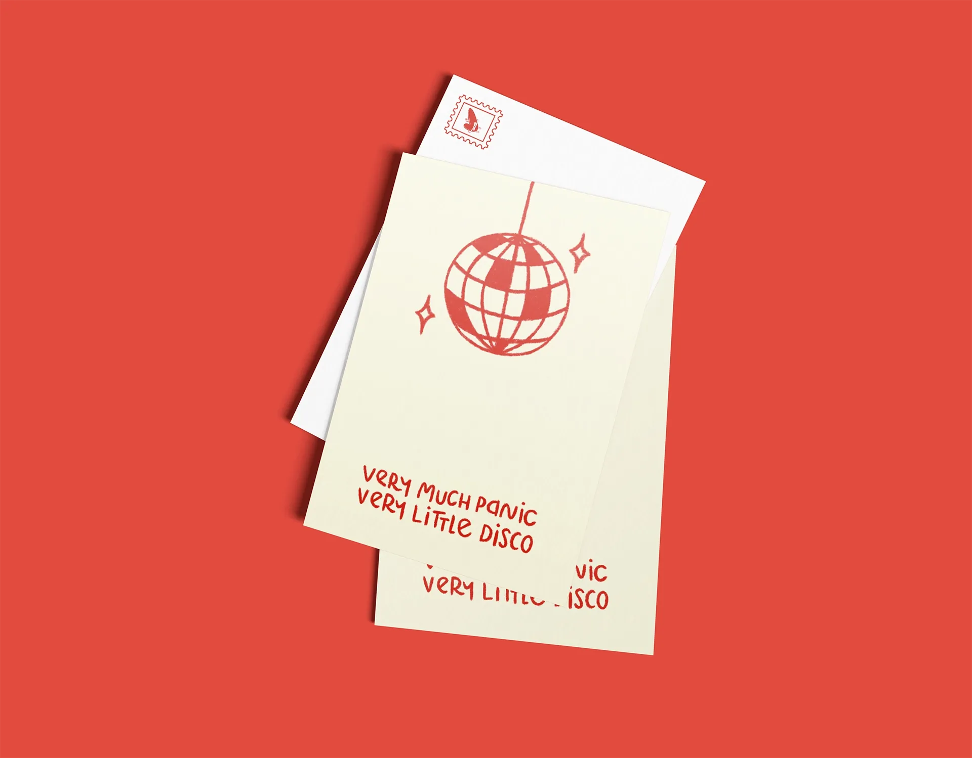 very much panic | postkarte