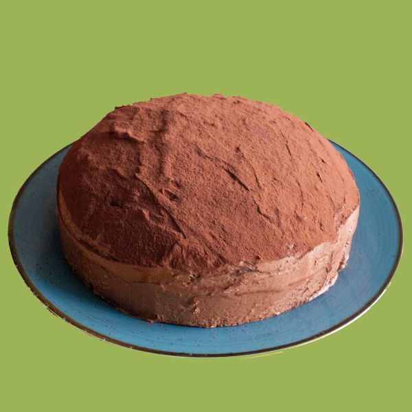 Chocoladetaart met chocolade botercrème