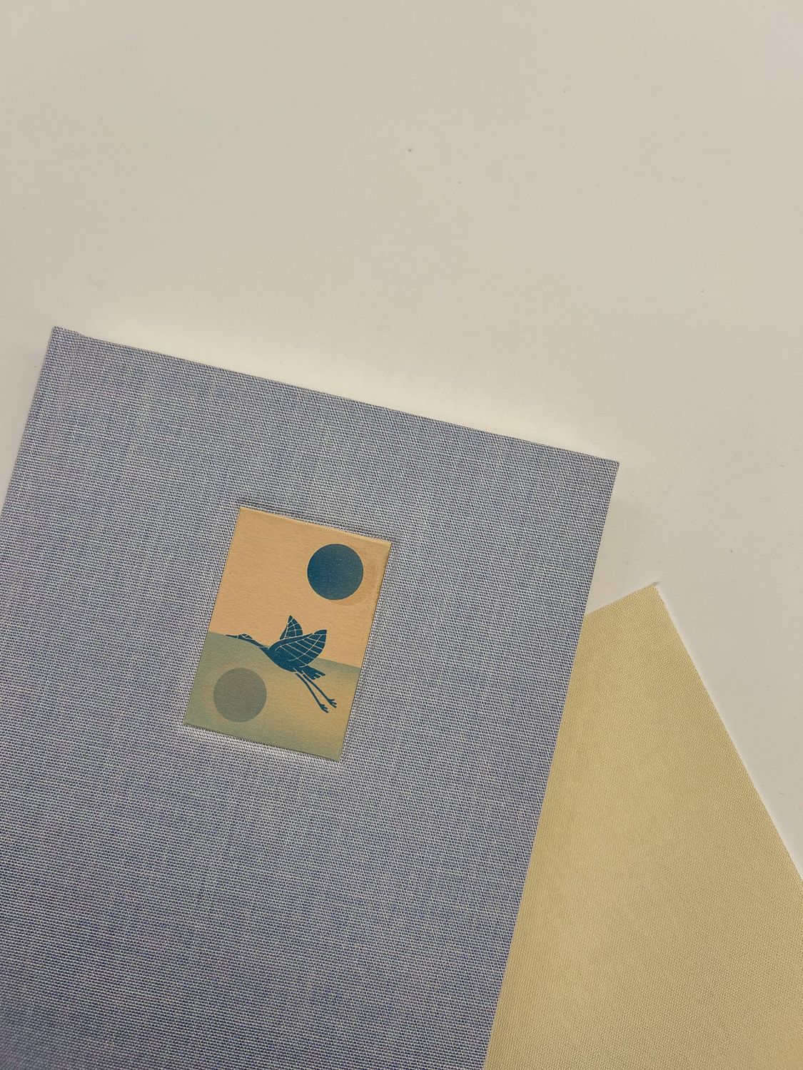 Notes Żuraw (błękitny)