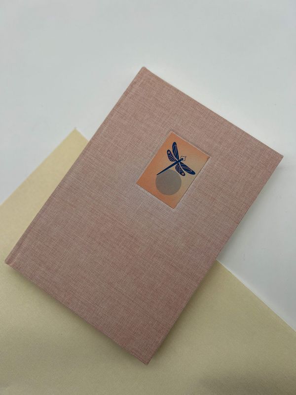 Notes Ważka (brudny róż)