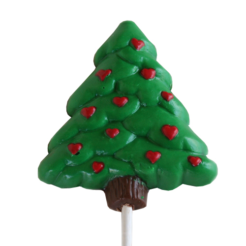Chocolate Lollipops - Pollylops® - Tree with Hearts