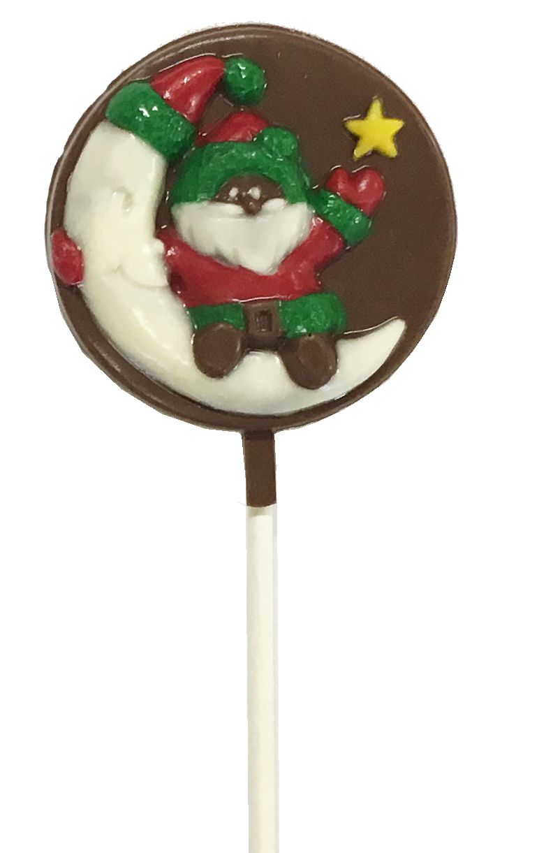 Santa on Moon