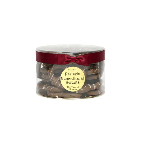 Gourmet Pretzels (1 lb. Tub with Ribbon)