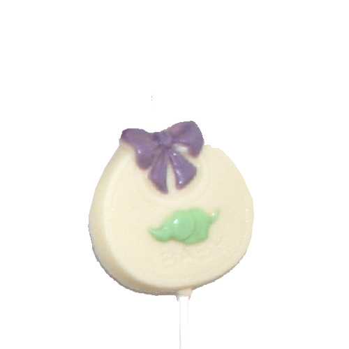 Chocolate Lollipops - Pollylops® - Baby Bib