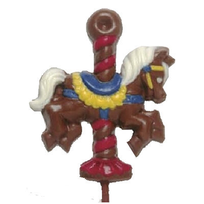 Chocolate Lollipops - Pollylops® - Carousel Horse