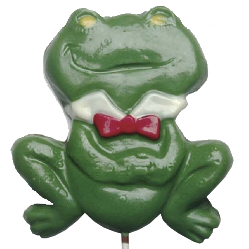 Chocolate Lollipops (Pollylops® Huge Green Frog)