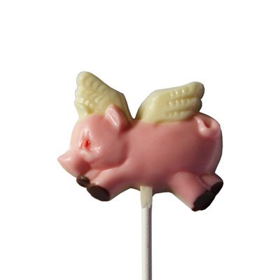 Chocolate Lollipops (Pollylops® Pig Flying)