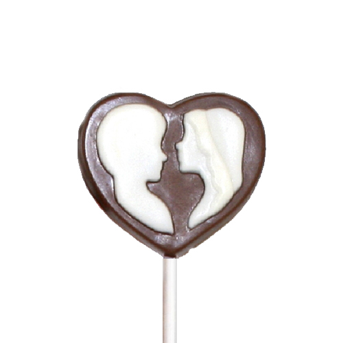 Chocolate Lollipops - Pollylops® - Bride and Groom