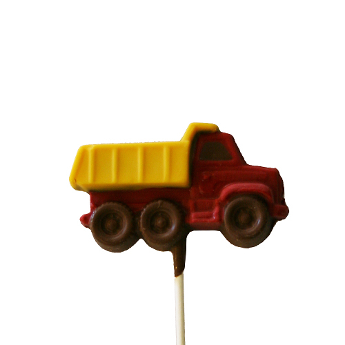 Chocolate Lollipops - Pollylops® - Dump Truck