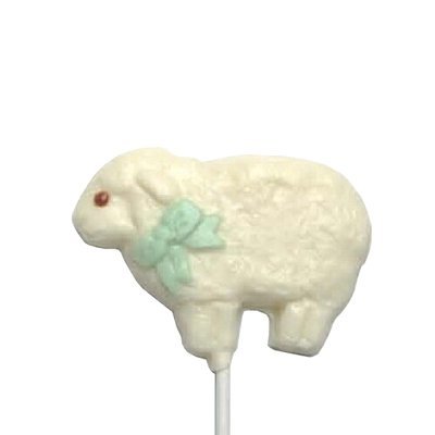 Chocolate Lollipops - Pollylops® - Lamb with Bow
