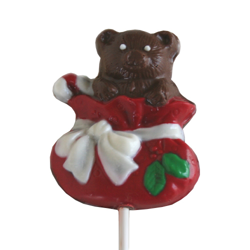 Chocolate Lollipops - Pollylops® - Bear In Bag