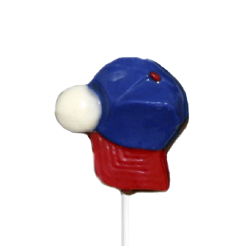 Chocolate Lollipops - Pollylops® - Baseball Cap and Ball