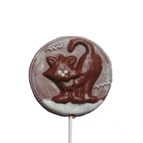 Chocolate Lollipops - Pollylops® - Cat Scared on disk