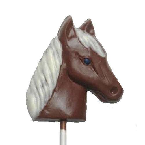 Chocolate Lollipops (Pollylops® Horse Head)