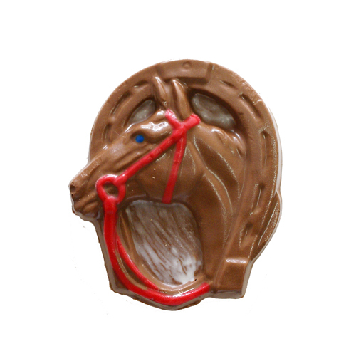 Chocolate Lollipops (Pollylops® Horse Head in Shoe)