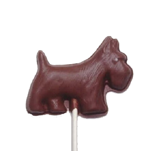 Chocolate Lollipops (Pollylops® Scottie/Westie Dog)