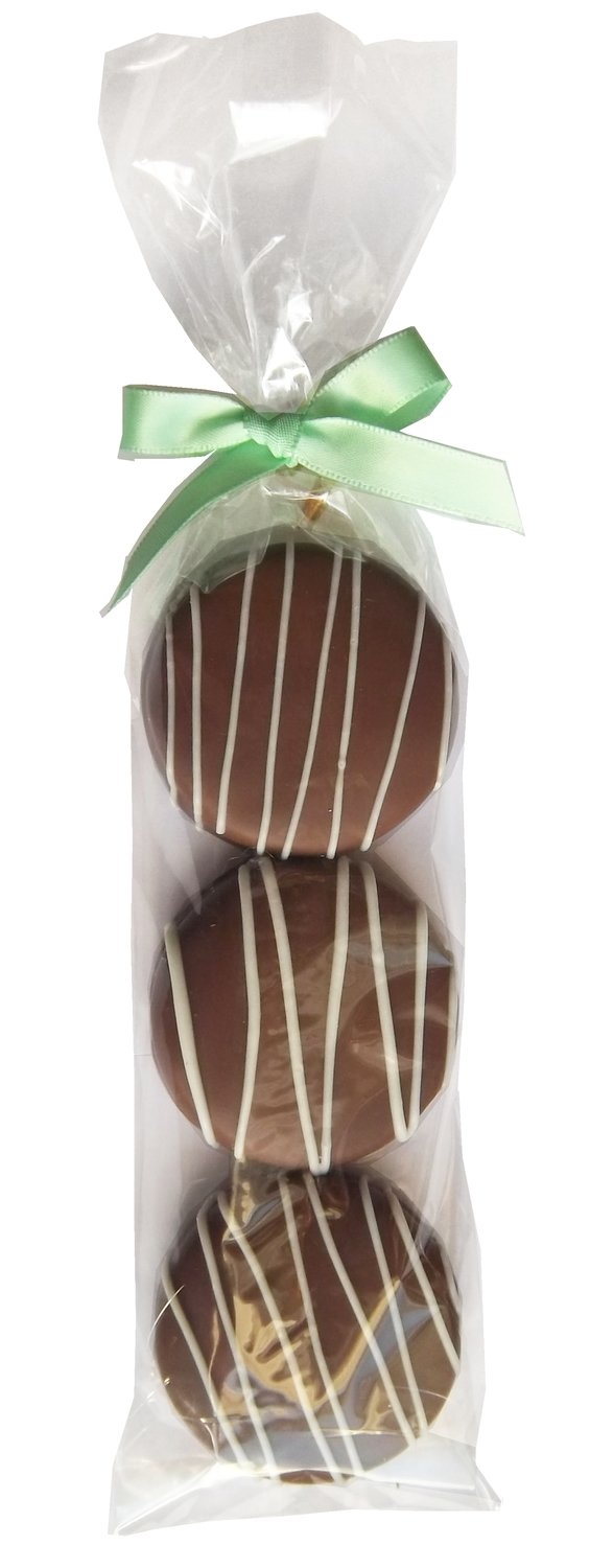 Gourmet Chocolate Dipped Oreo® - 3 Pack - White Chocolate Drizzled