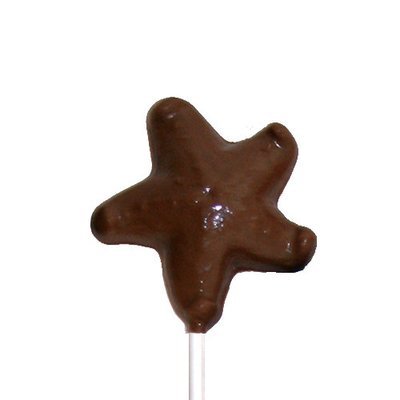 Chocolate Lollipops-Pollylops®-Star Fish
