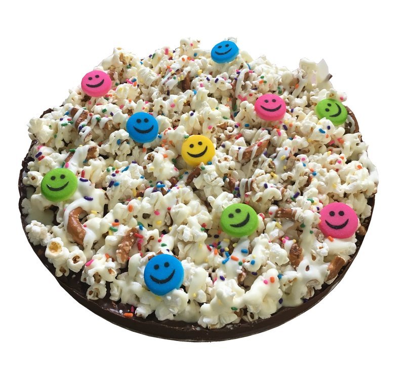 Gourmet Chocolate Pizza with Pizazz 10" (Smile)